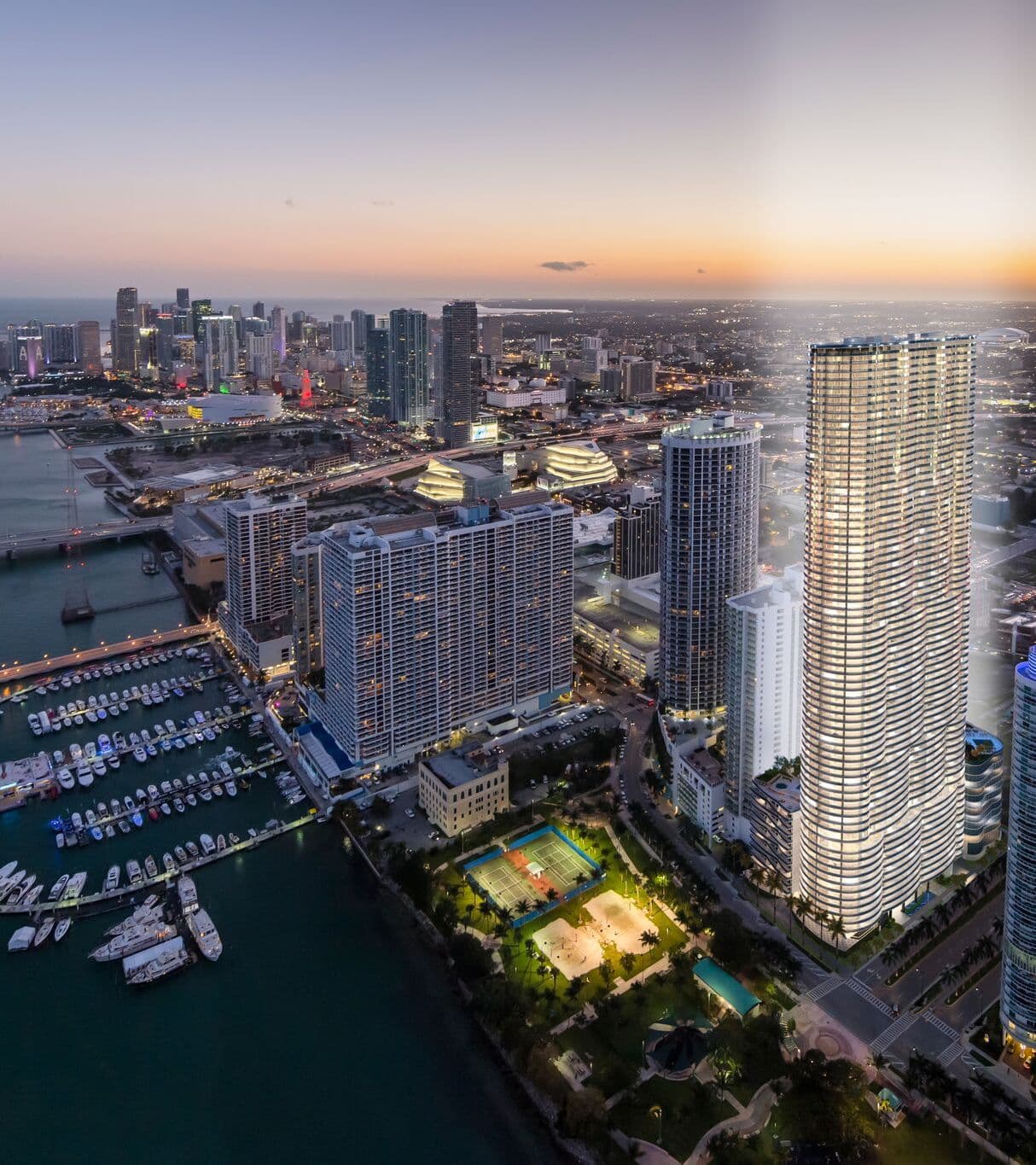 Aria on the Bay view